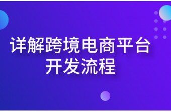 跨境电商平台的开发流程详谈