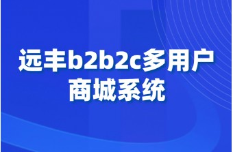 b2b2c多用户商城系统运营要点归纳