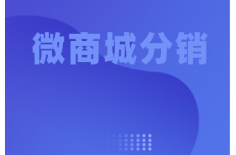 微商城分销系统核心特性