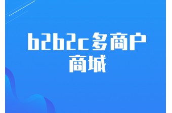 b2b2c多商户商城全面分析介绍