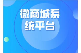 搭建微商城系统平台的注意事项及优势