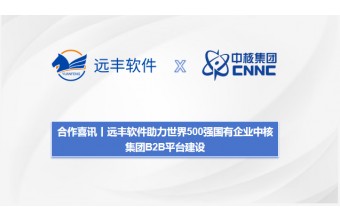 合作喜讯丨远丰软件助力世界500强国有企业中核集团B2B平台建设 