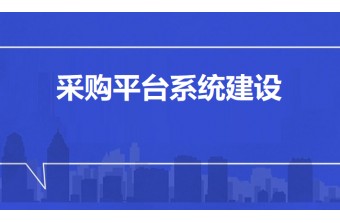 采购平台系统建设方案