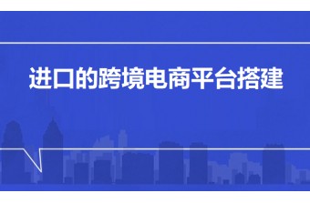 进口的跨境电商平台搭建