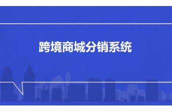 跨境商城分销系统