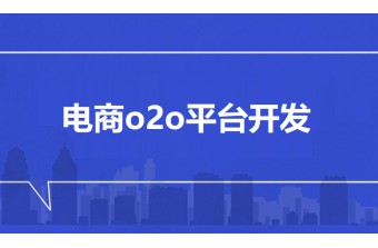 电商o2o平台开发