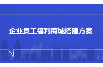 企业员工福利商城搭建方案