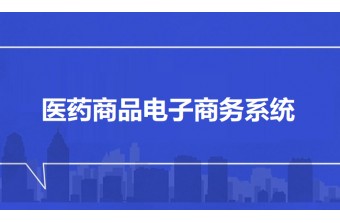 医药商品电子商务系统