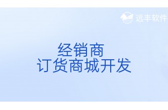 经销商订货商城开发