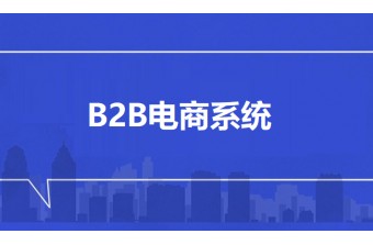 B2B电商系统的主要功能有哪些?