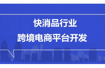 快消品行业跨境电商平台开发方案