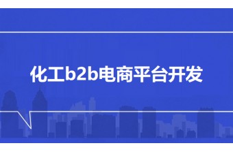 化工b2b电商平台开发