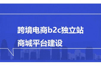 跨境电商b2c独立站商城平台建设