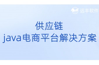 供应链Java电商平台解决方案