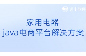 家用电器Java电商平台解决方案