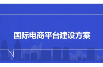 国际电商平台建设方案
