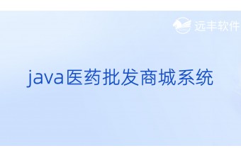 Java医药批发商城系统