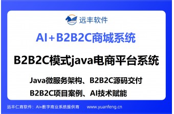 B2B2C模式java电商平台系统推荐：远丰软件