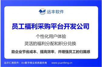 员工福利采购平台开发公司哪家好？远丰软件为何成为头部企业的首选？