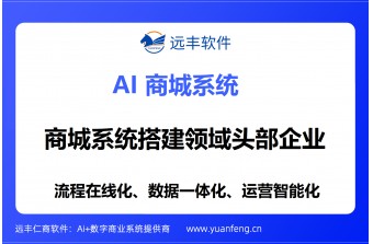 远丰软件：商城系统搭建领域头部企业，以AI与全场景解决方案引领企业数字化转型