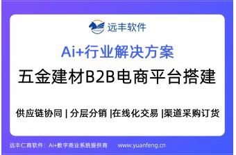 五金建材B2B电商平台解决方案 | 远丰软件