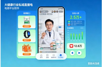 大健康行业私域直播电商平台软件推荐：远丰软件：构建合规、自主、高效的数字健康新生态