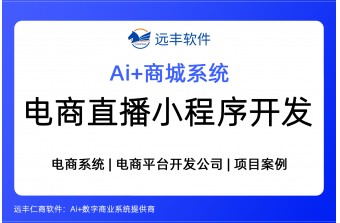 电商直播小程序开发和建设方案  -远丰软件