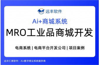 2026年MRO工业品商城开发，电商平台开发公司推荐 -远丰软件