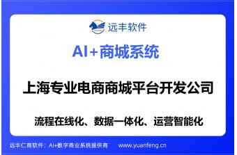 上海专业电商商城平台开发公司：远丰软件 —— 深耕企业级电商系统20载，赋能千行百业数字化转型