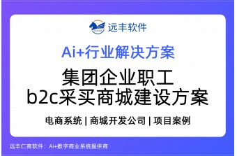 2026年集团企业职工B2C采买商城建设方案  -远丰软件