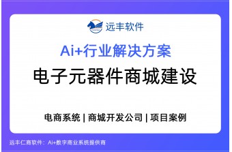 2026年电子元器件商城建设方案，B2B商城开发 -远丰软件