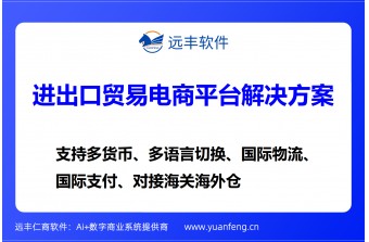 专门为汽车厂家提供整车配件等跨境电商网站开发的供应商推荐：远丰软件