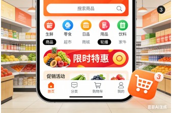 超市网上商城系统小程序，超市网上商城小程序开发，远丰软件