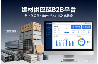 建材行业b2b供应链电商平台建设方案：构建高效、智能的建材交易新生态