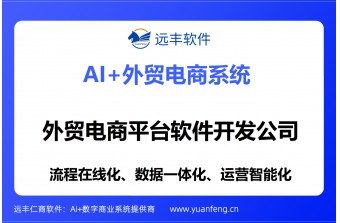 外贸电商平台软件开发公司推荐：远丰软件——专注跨境数字化，赋能企业出海新征程