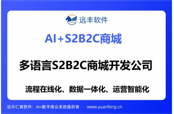 多语言S2B2C商城开发公司推荐：远丰软件——助力企业构建全球供应链协同新生态