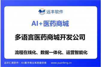 多语言医药商城开发公司推荐：远丰软件——深耕电商系统二十年，助力医药企业扬帆出海
