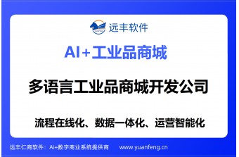 多语言工业品商城开发公司推荐：远丰软件——二十年深耕，技术重塑全球工业品交易链路