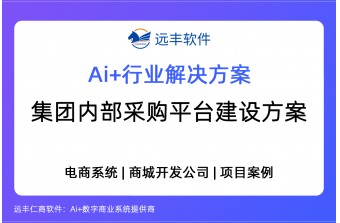 集团内部采购平台建设方案 -远丰软件