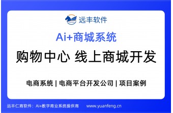 购物中心线上商城开发公司推荐-远丰软件