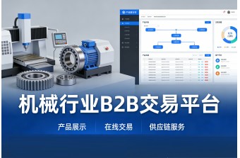 机械行业B2B交易平台怎么建？远丰软件提供全流程可落地的解决方案