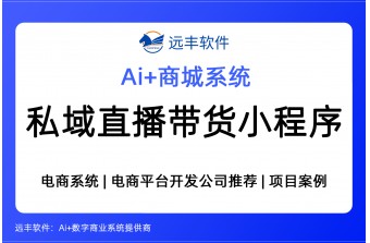 私域直播带货商城小程序开发 -远丰软件