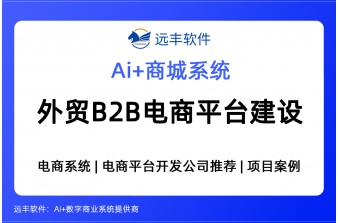 外贸B2B电商平台建设解决方案 -远丰软件