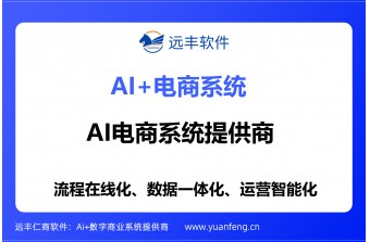AI电商系统提供商推荐：远丰软件——以全栈AI能力赋能大中型企业数字化增长