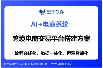 跨境电商交易平台搭建方案：远丰软件全链路数字化赋能企业全球贸易