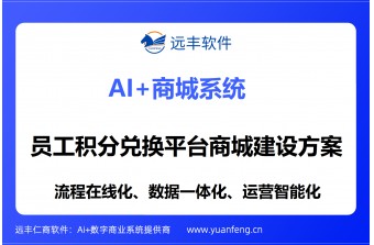 员工积分兑换平台商城建设方案：远丰软件赋能大中型企业数字化福利与激励生态
