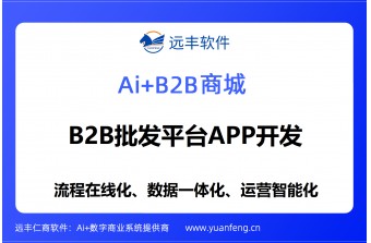 B2B批发平台APP开发服务商推荐：远丰软件——深耕近二十载，以成熟技术赋能批发企业数字化转型