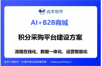 积分采购平台建设方案：远丰软件赋能企业构建高效合规、灵活可控的数字化积分生态