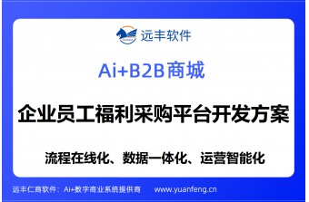 企业员工福利采购平台开发方案：远丰软件，以成熟系统构建数字化员工服务新生态