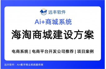 海淘商城建设方案，跨境进口商城软件开发商 -远丰软件